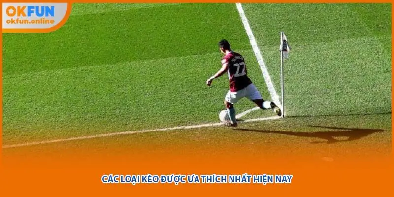 Các loại kèo được ưa thích nhất hiện nay