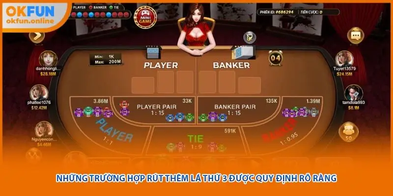 Những trường hợp rút thêm lá thứ 3 được quy định rõ ràng