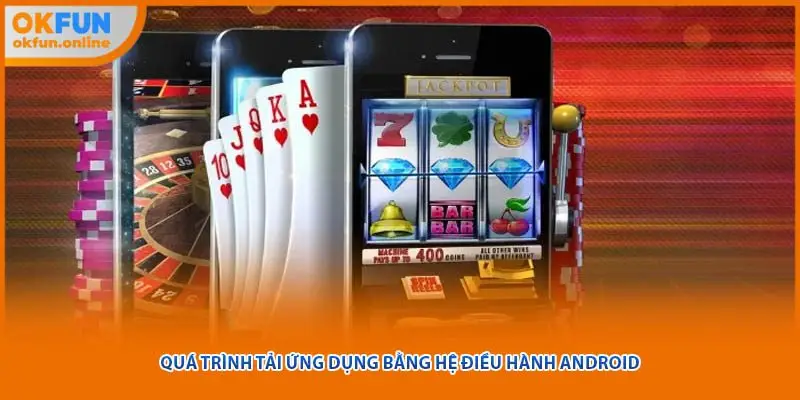 Quá trình tải ứng dụng bằng hệ điều hành Android