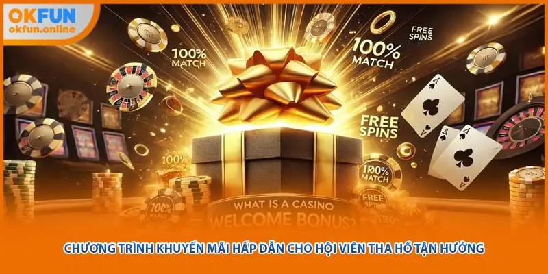 Chương trình khuyến mãi hấp dẫn cho hội viên tha hồ tận hưởng 